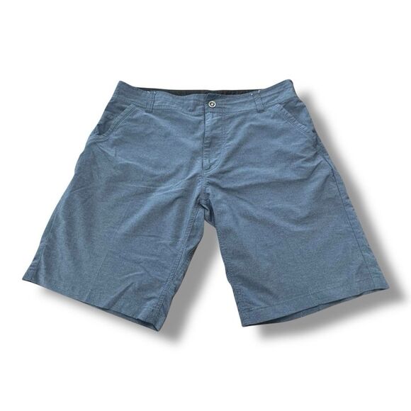 KUHL Shift Amphibia 5129 Hiking Outdoor Gray Blue Shorts Quick Dry Men’s Sz 36 - Picture 1 of 12
